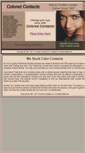 Mobile Screenshot of coloredcontacts.com